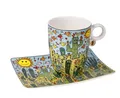 Tasse Desert Life, Künstlerbecher, James Rizzi, Goebel Porzellan