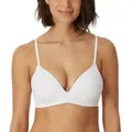 Schiesser BH Invisible Soft Bra With Underwired Bra Weiß C 75 Damen