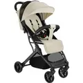 Tectake Buggy Kinderwagen Finn Einhand Klappmechanismus  Mit 5 Punkt Gurt  Feststellbremse  Schutzbügel Verstellbare Rückenlehne und Beinablage  Faltb