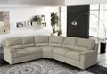 Egoitaliano Ecksofa Doris, modernes Designerecksofa in hochwertigen Microfaserqualitäten, edle Detailverarbeitung, wahlweise fleckenabweisend oder in Lederoptik