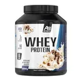 All Stars 100% WHEY PROTEIN 2000g I Eiweiß-Pulver mit Whey-Konzentrat & Isolat I leckeres Low-Fat Powder I hochwertiges Protein-Pulver I cremiger Protein-Shake mit Milky Hazelnut-Flavour