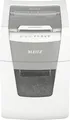 Leitz IQ Autofeed Small Office 100 Aktenvernichter P4, Vollautomatik, Partikelschnitt 4 x 30 mm, 34 l, 100 Blatt Schnittleistung, weiß 167959