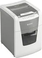 Leitz IQ Autofeed Small Office 100 Aktenvernichter 100 Blatt Partikelschnitt P-4 34 l Vernichtet auch Büroklammern, Heftklammern, Kreditkarte