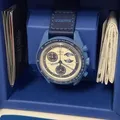 Omega x Swatch Mission to the Super Blue Moonphase - Blau