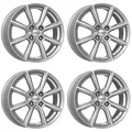 4 Dezent TN silver Felgen 6.0Jx15 4x100 für Hyundai Bayon i10 i20