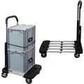 PROREGAL Klappbarer Profi-Transportwagen TAURUS 150 HxBxT 97x46x76cm Traglast 150kg Höhenverstellbarer Griff