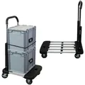 Proregal Transportwagen, Silber, Metall, 46x97x76 cm, Freizeit, Heimwerken, Handwerkzeuge
