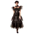 Rubie's Damen Wednesday Rave 'N Dance Kostüm Kleid, wie abgebildet, S