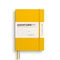LEUCHTTURM1917 374000 Notizbuch Medium (A5), Softcover Schreibbuch, 123 nummerierte Seiten, Sunflower, dotted