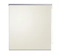 Verdunklungsrollo, vidaXL, Verdunkelungsplisee 120 x 175 cm creme