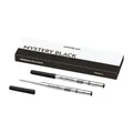 Montblanc 128211 Refill BP M 2 x 1, Schwarz (Mystery Black); PF
