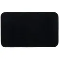 liebling Badematte Badteppich Santos, rutschhemmend beschichtet, schnell trocknend, Polyester, rechteckig, starke Saugfähigkeit, formstabil, in vielen Farben und Größen schwarz rechteckig | 70 cm x 120 cm