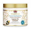 African Pride Moisture Miracle Kokosnuss und Baobab-Öl-Leave-in-Creme, 15 oz