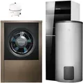 Buderus WLW196i-11 AR TP120 Logaplus Wärmepumpen-Paket mit Warmwasserspeicher SH400 RS-B - 7739616367