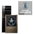 Buderus Logaplus WLW196i AR-13 Luft-Wasser-Wärmepumpe WLW196i-11 AR TP120 mit 1 Heizkreis und Speicher SH400 RS-B