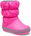 CROCS Winterstiefel für Kinder 14613 | C8 | EU 24-25 | Elektrorosa/Hellgrau