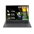 LG gram 17 17Z90S-G.AA79G (17 Zoll) IPS Notebook, Intel Core Ultra 7 155H, 16GB RAM, 1TB SSD, Intel Arc™ Graphics, federleicht (1,350 kg), 77 Wh, Thunderbolt 4, Grau