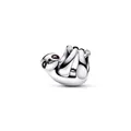 PANDORA Moments Hängendes Faultier Charm aus Sterling Silber, Kompatibel Moments Armbändern, 793331C01