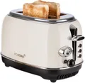 KORONA Toaster Retro Doppelschlitztoaster 21666, für 2 Scheiben, 815 W