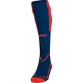 JAKO Unisex Stutzenstrumpf Lazio, Navy/Flame, 35-38