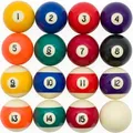 Sportime Billardkugeln "Pool Sport", ø 54 mm 613509627