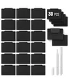 Mr. Pen- Basket Labels Clip On Set, 32 pcs, 30 Removable Bin Labels Clip On with 2 Chalk Markers, Back to School Supplies