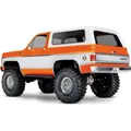 Traxxas TRX-4 79 Chevy Blazer orange/weiss 1/10 Crawler RTR Brushed, Clipless, ohne Akku und Ladegerä (RTR Ready-to-Run) (TRX82276-4-ORNG)