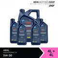 Aral HighTronic R 5W-30 MB 226.51 Renault RN0720 Motoröl 4+4 Liter = 8 Liter