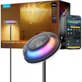 Govee Stehlampe Wohnzimmer Deckenfluter Wellenbeleuchtung RGBICWW, Dreizonenbeleuchtung Stehlampe, 80+ SzenenModi, 2700-6500k, 1000LM, Matter u. Alexa