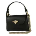 Toscanto Tasche schwarz Umhängetasche mittel 19x14x6,5cm OTT817US Leder Umhängetasche