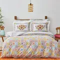 KARACA Home Lumina rı Doppelbettwäsche, Bettbezug 200 cm x 220 cm, Bettlaken 240 cm x 260 cm, Kissenbezüge 50 cm x 70 cm, Komfort Dank Ihres Weichen Gewebes