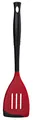 Le Creuset VE301-67 Revolution Pfannenwender mit Schlitzen, Nylon, Kirschrot (Kirschrot)