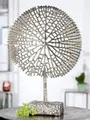GILDE Dekoobjekt MF Handgefertigt Elegance Qualitäts Skulptur „Tree“ aus Aluminium Deko