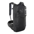 EVOC TRAIL PRO BLACKLINE 10 Protektorrucksack (leichter Rucksack mit Rückenprotektor, inkl. Trinkblasenfach, optimaler Sitz, S/M), Schwarz