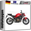 exhaust zugelassen suono edelstahl mivv fur honda cb 500 f 2016 16 2017 17