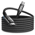 USB C Kabel 3M 100W PD 5A Schnellladekabel USB C auf USB C Kabel Lang Nylon
