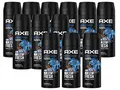 AXE Anarchy for Him Bodyspray Im 12Er Set, Deo Ohne Aluminium 12X 150Ml Deodoran