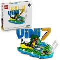 LEGO Editions Vini Jr. – Voetbalhoogtepunten - 3D-Bouwpakket voor Kinderen met V