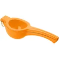 Manuelle Zitrus- & Saftpresse aus Metall für Orangen, Ø 8,5 cm, orange