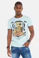 Cipo & Baxx T-Shirt T-Shirts mit Baby Pirat und Label-Details, CT-485