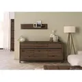 Sideboard Kernbuche 175x45x85 tabacco braun geölt VILLANDERS #208