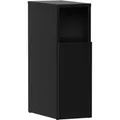 Vicco Nachttisch Enton Schwarz 20 x 60 mit 1 Tür