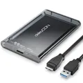 Festplattengehäuse 2,5“ SATA3 micro USB 3.0 HDD SSD Gehäuse externe Festplatte