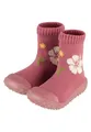 Sterntaler Adventure Socks Blumen - Baby und Kindersocken mit profilierter Gummisohle - bequeme Sockenschuhe aus schnelltrocknendem Material - Mädchen Indoor Outdoor Schuhe - rosenholz, Größe 20