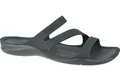 Badelatschen Damen, Crocs W Swiftwater Sandals, Schwarz