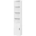 Boxxx Regal, Weiß, Holzwerkstoff, 5 Fächer, 31.8x175x24 cm, stehend, Wohnzimmer, Regale, Bücherregale