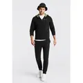 Champion Jogginganzug Terry Hooded Full Zip Sweatshirt (2-tlg), mit Kapuze, mit durchgehendem Reißverschluss schwarz L (52/54)