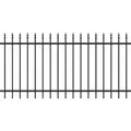 Zaunsystem Chaussee Zaunfeld-matt schwarz-1200 mm - Schwarz