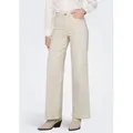 ONLY Weite Jeans ONLMadison Blush (1-tlg) Plain/ohne Details beige XL