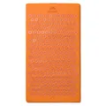 ShaktiMat [Das Original seit 2007] Akupressurmatte zur Entspannung für Rücken, Nacken, Füße, Ethische Handarbeit, GOTS-zertifizierte Bio-Baumwolle, Amber Orange